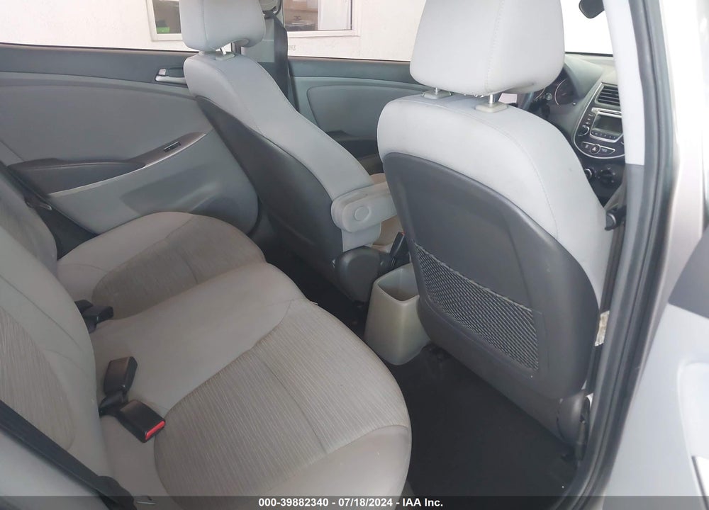 2017 HYUNDAI ACCENT SE VIN: KMHCT4AE4HU377582