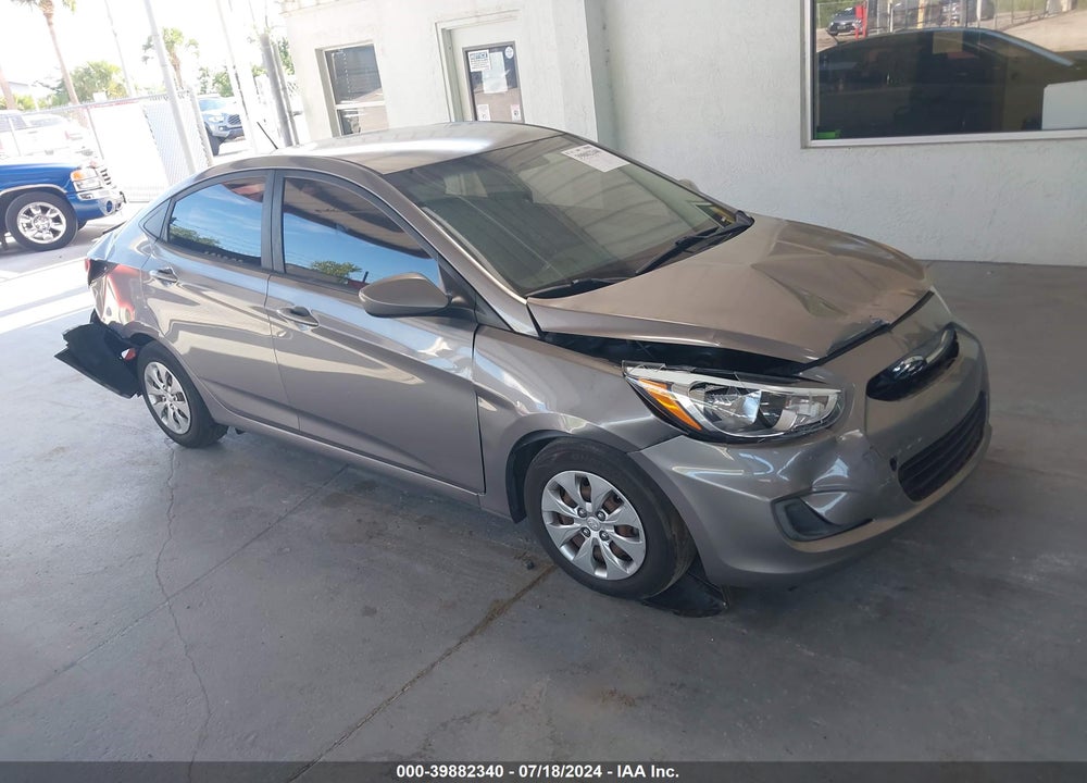 2017 HYUNDAI ACCENT SE VIN: KMHCT4AE4HU377582