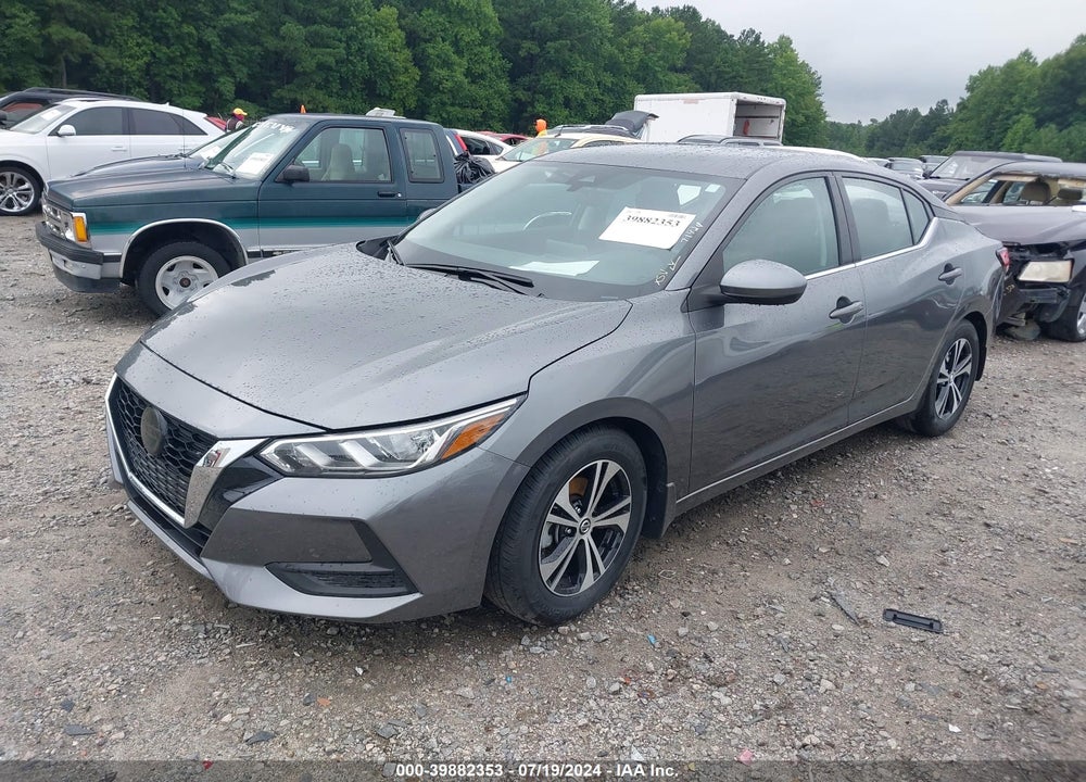 2022 NISSAN SENTRA SV XTRONIC CVT VIN: 3N1AB8CVXNY269207