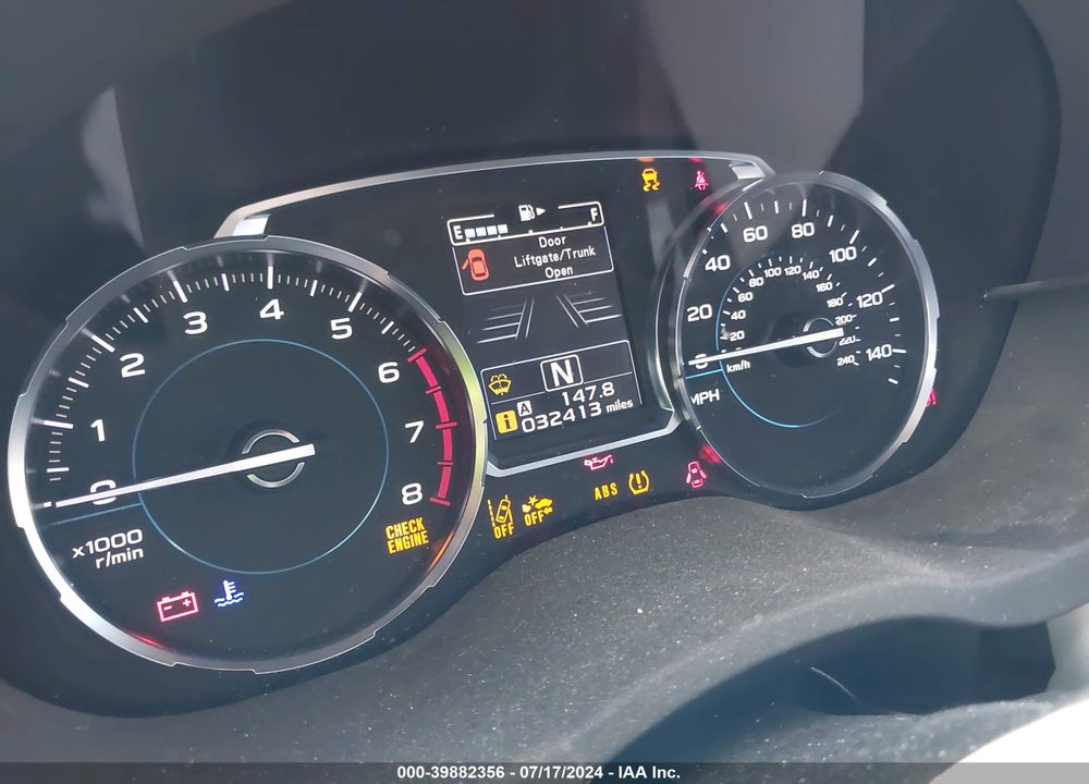 2017 SUBARU FORESTER 2.5I PREMIUM VIN: JF2SJAGC1HH558580