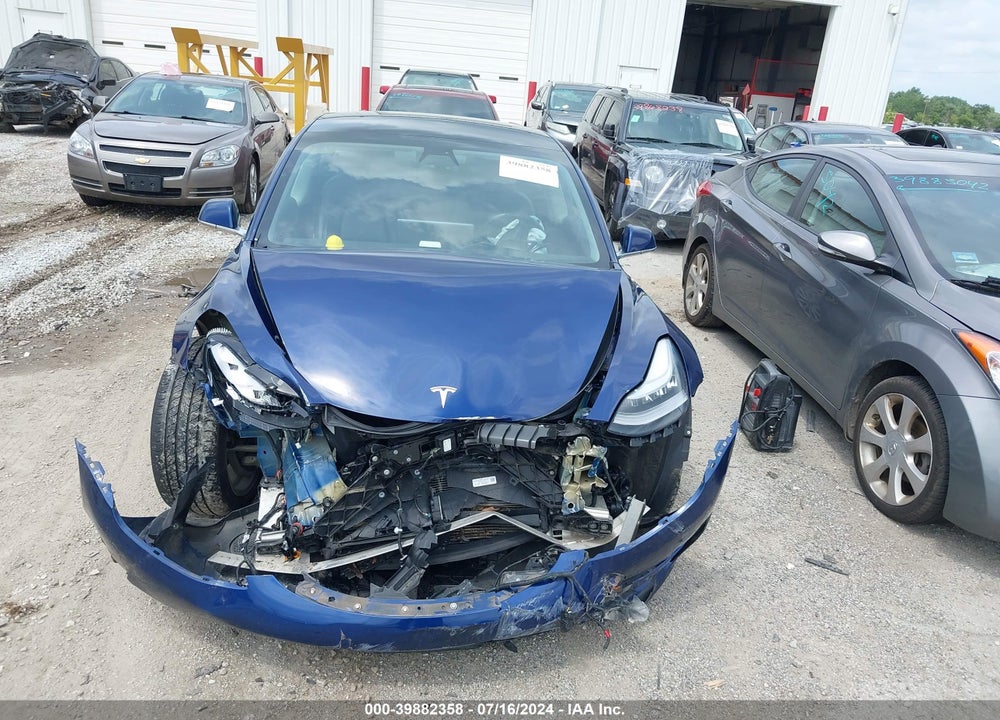 2019 TESLA MODEL 3 LONG RANGE/PERFORMANCE VIN: 5YJ3E1EB5KF389897