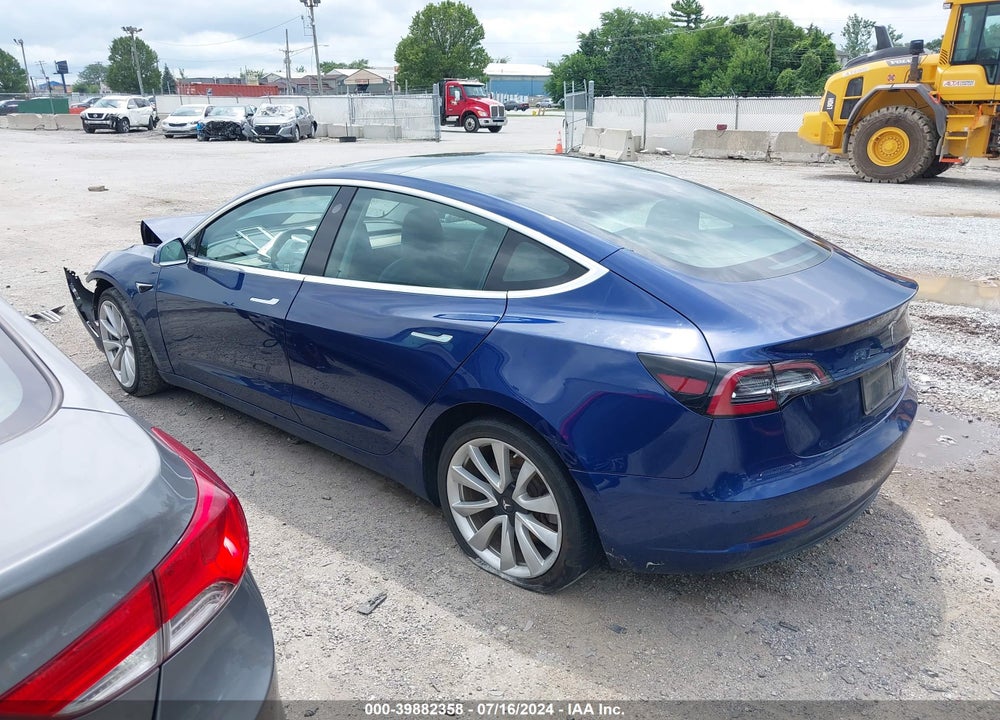 2019 TESLA MODEL 3 LONG RANGE/PERFORMANCE VIN: 5YJ3E1EB5KF389897
