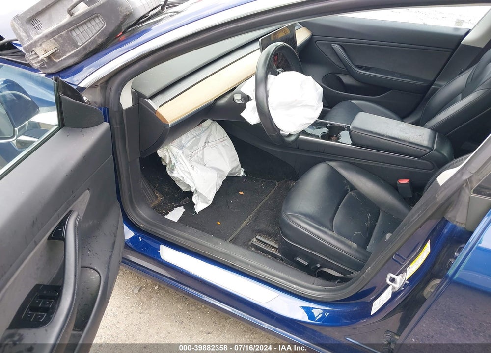 2019 TESLA MODEL 3 LONG RANGE/PERFORMANCE VIN: 5YJ3E1EB5KF389897