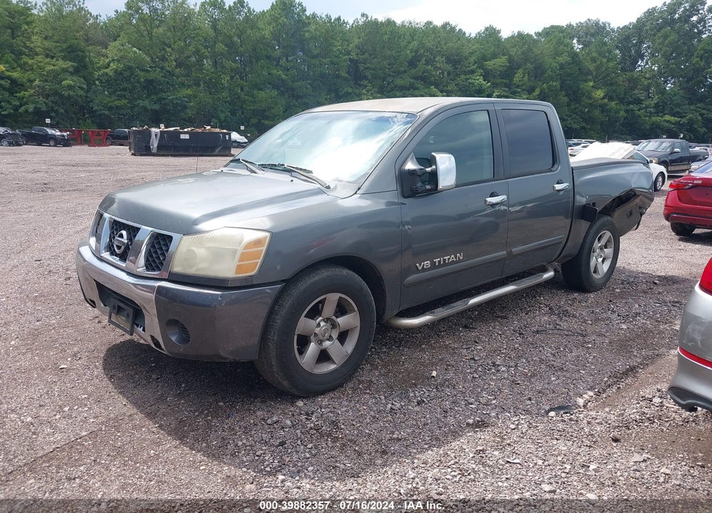 2005 NISSAN TITAN SE VIN: 1N6BA07A85N571165