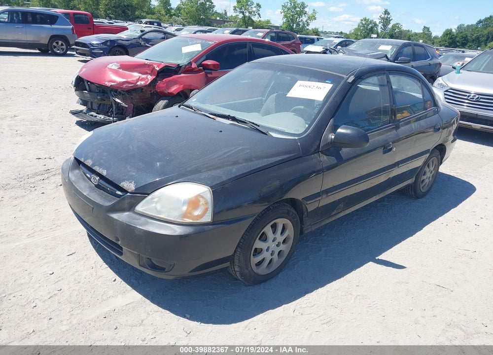 2005 KIA RIO VIN: KNADC125956378455