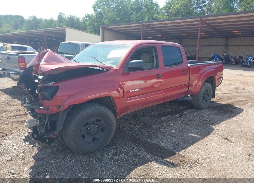 2008 TOYOTA TACOMA PRERUNNER V6 VIN: 5TEKU72N38Z535625