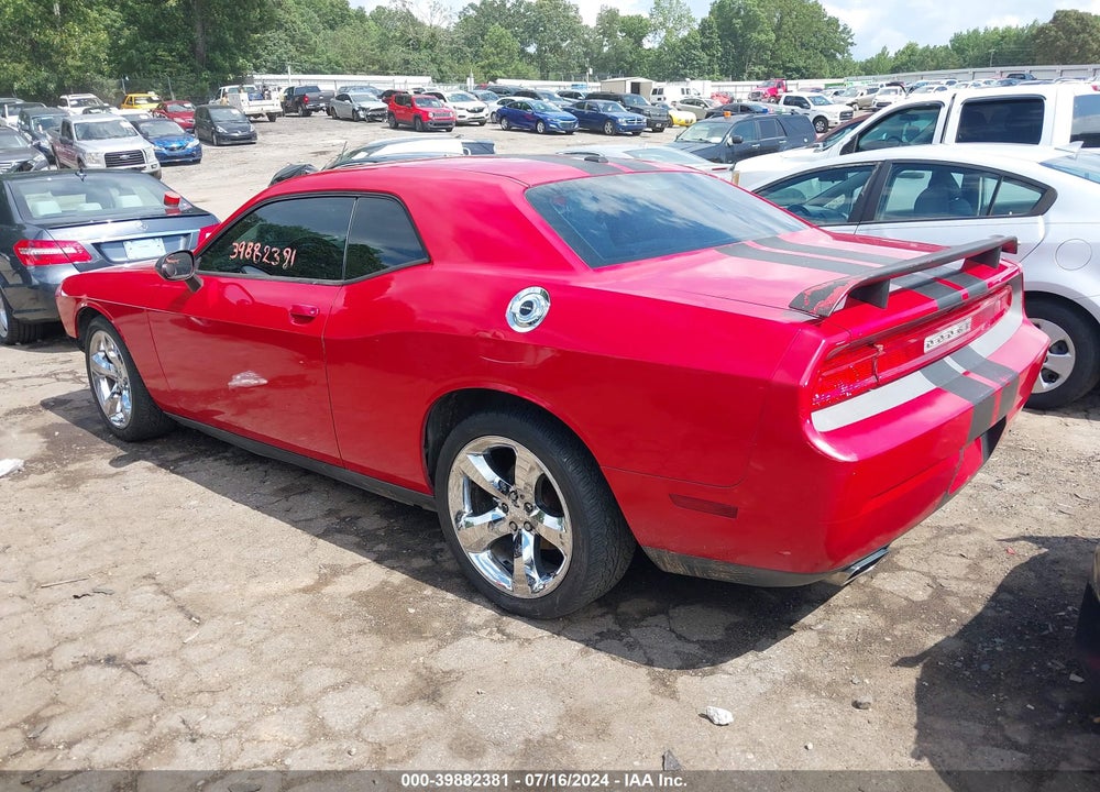 2012 DODGE CHALLENGER SXT VIN: 2C3CDYAGXCH180247