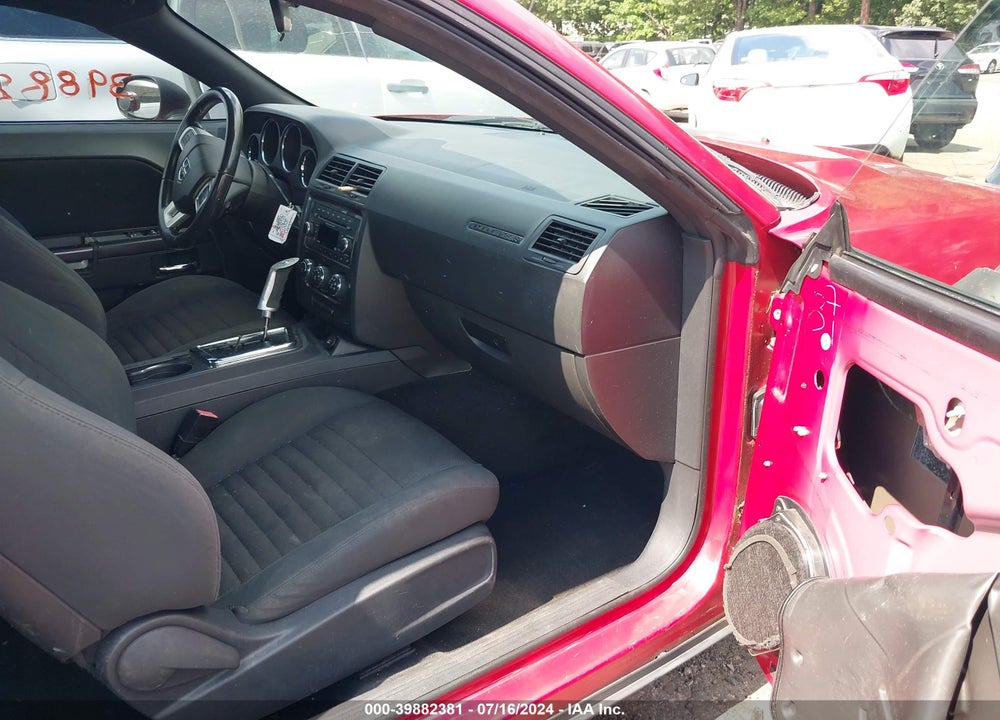2012 DODGE CHALLENGER SXT VIN: 2C3CDYAGXCH180247