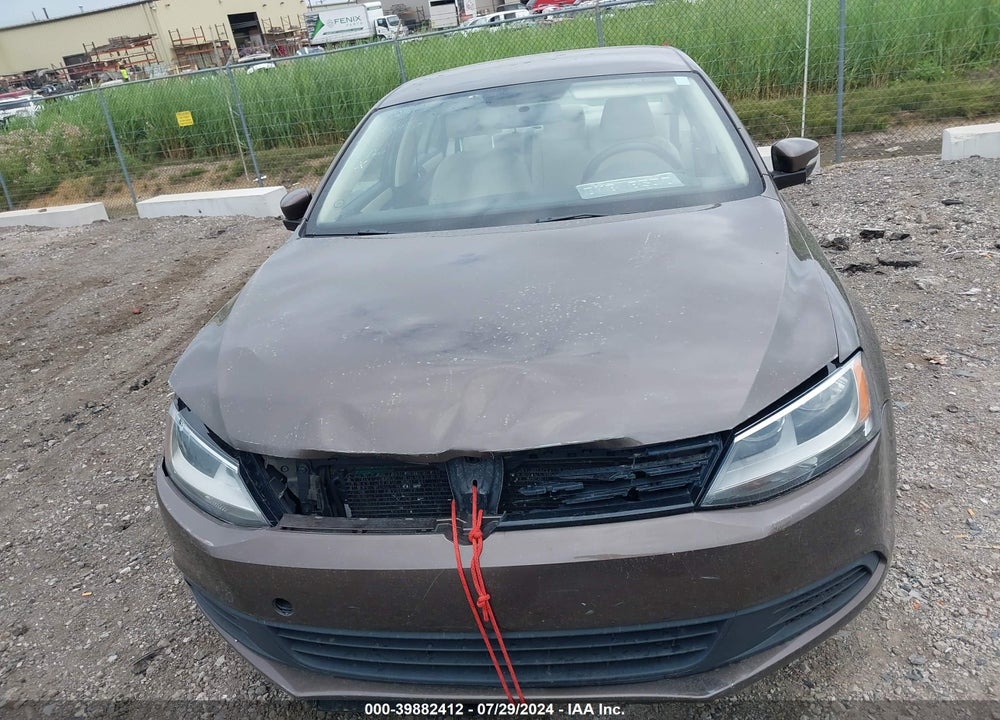 2011 VOLKSWAGEN JETTA 2.5L SE VIN: 3VWDX7AJ7BM325075