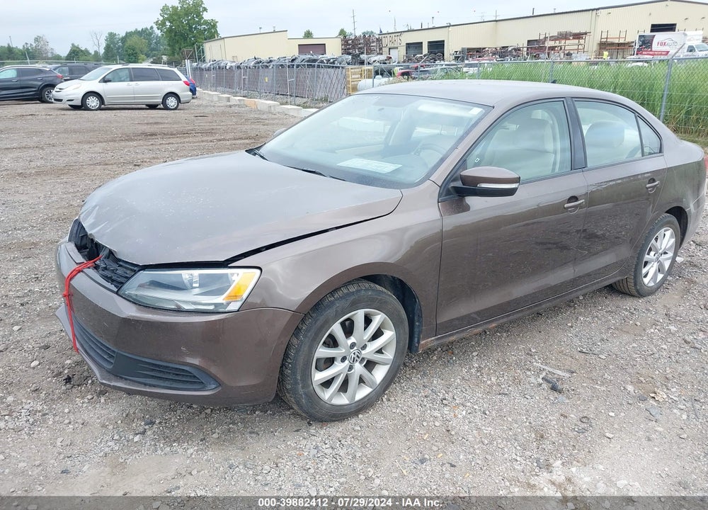 2011 VOLKSWAGEN JETTA 2.5L SE VIN: 3VWDX7AJ7BM325075