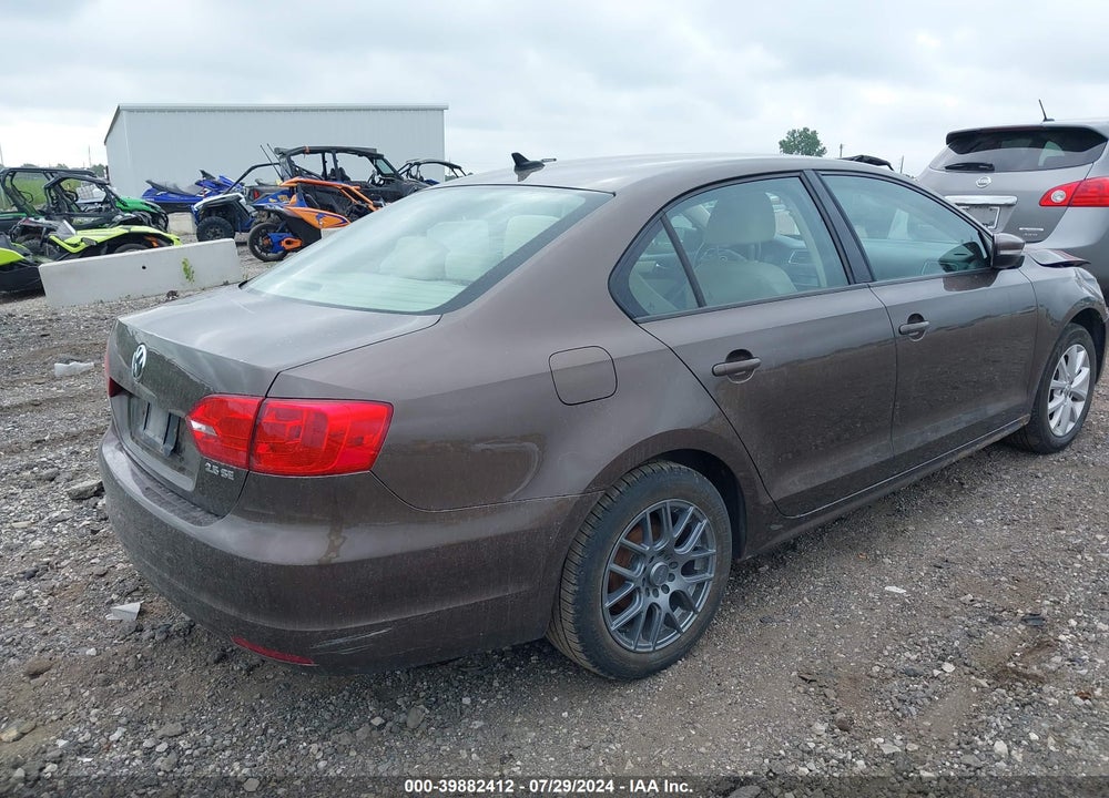 2011 VOLKSWAGEN JETTA 2.5L SE VIN: 3VWDX7AJ7BM325075