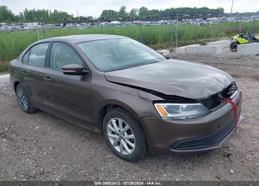 2011 VOLKSWAGEN JETTA 2.5L SE VIN: 3VWDX7AJ7BM325075