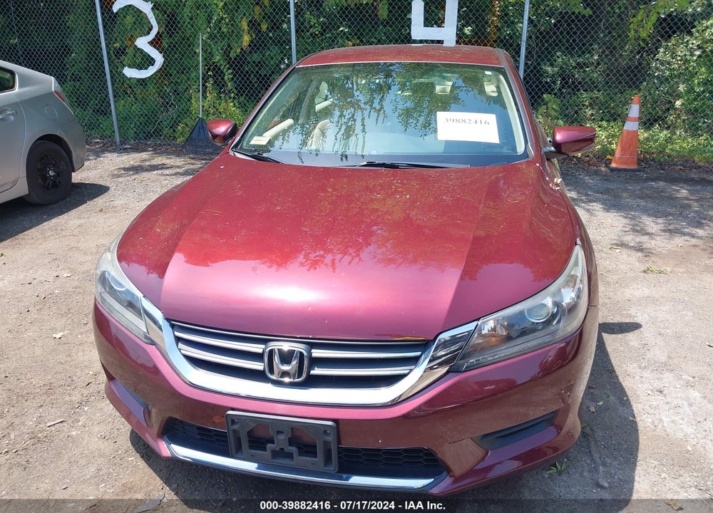 2013 HONDA ACCORD LX VIN: 1HGCR2F34DA186062