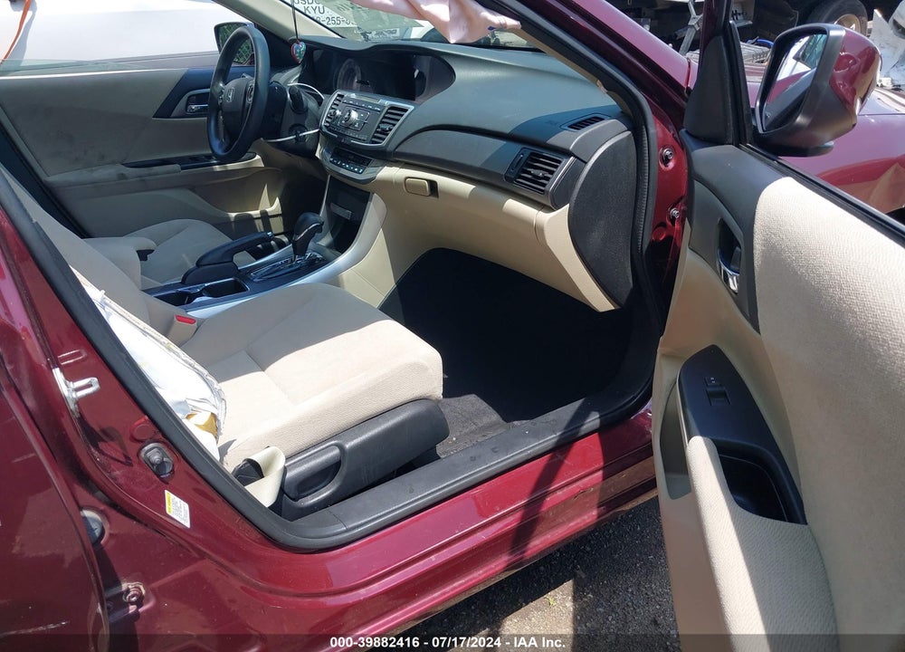 2013 HONDA ACCORD LX VIN: 1HGCR2F34DA186062