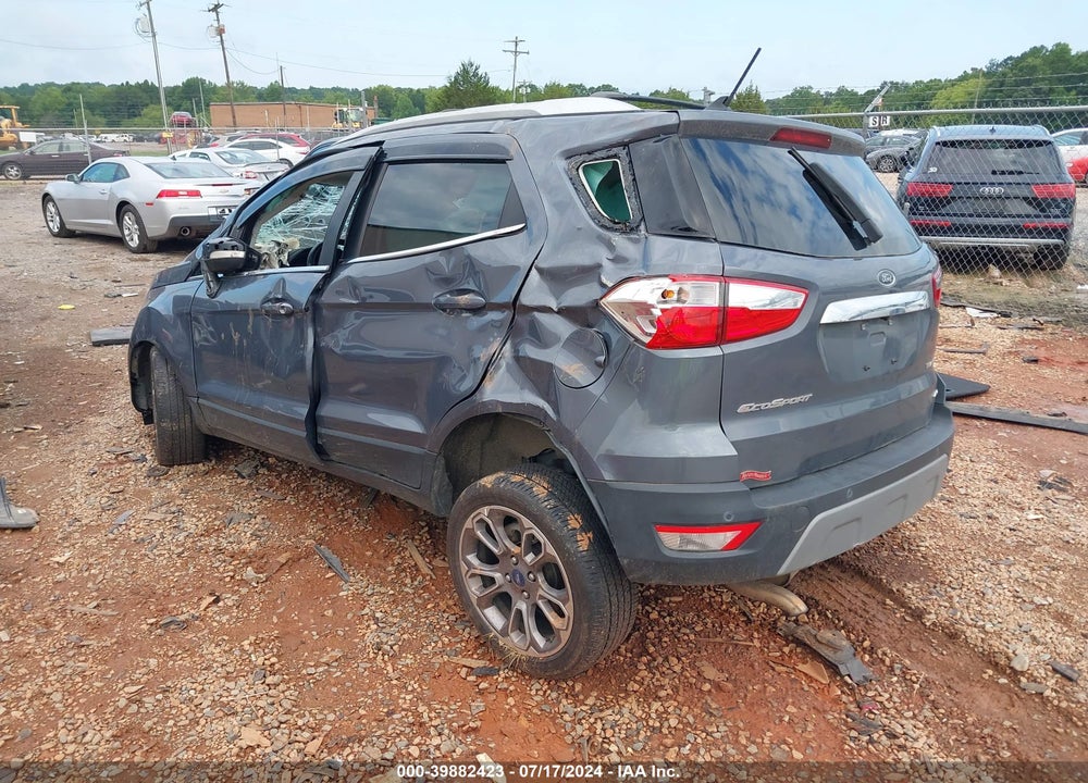 2018 FORD ECOSPORT TITANIUM VIN: MAJ6P1WLXJC171888