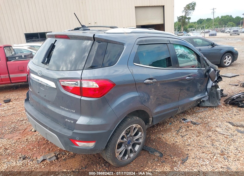 2018 FORD ECOSPORT TITANIUM VIN: MAJ6P1WLXJC171888