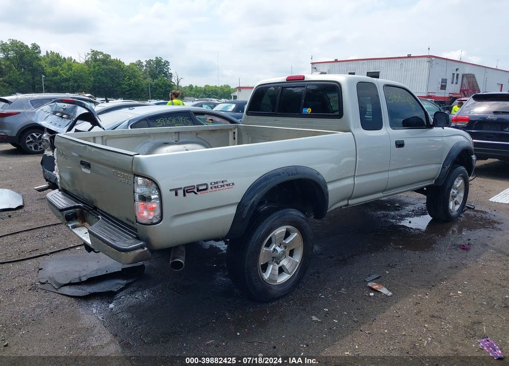 2004 TOYOTA TACOMA BASE V6 VIN: 5TEWN72N24Z328023
