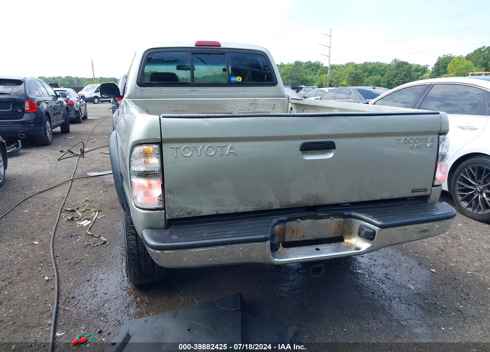 2004 TOYOTA TACOMA BASE V6 VIN: 5TEWN72N24Z328023
