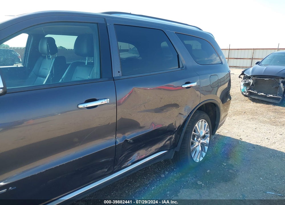 2014 DODGE DURANGO CITADEL VIN: 1C4RDJEG2EC979369