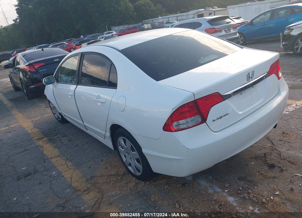 2011 HONDA CIVIC LX VIN: 19XFA1F5XBE025305