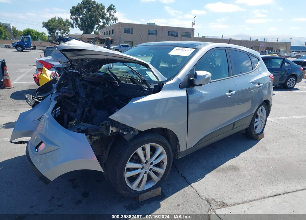 2012 HYUNDAI TUCSON LIMITED VIN: KM8JU3AC7CU468139