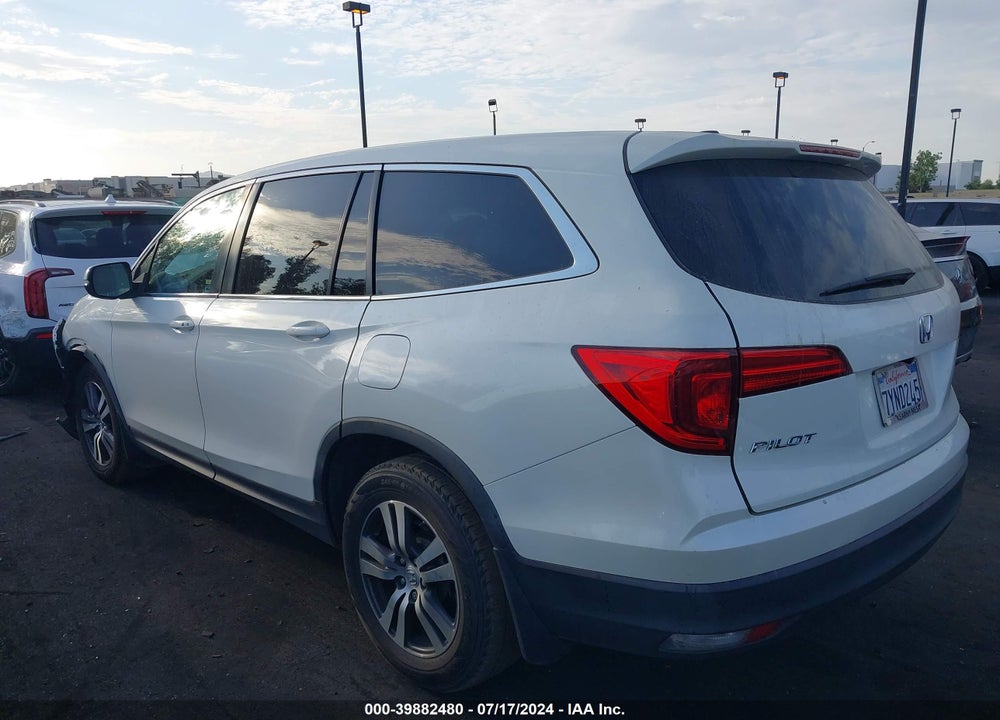 2017 HONDA PILOT EX-L VIN: 5FNYF5H57HB014442