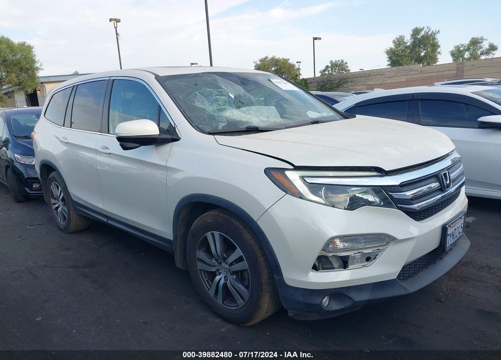 2017 HONDA PILOT EX-L VIN: 5FNYF5H57HB014442