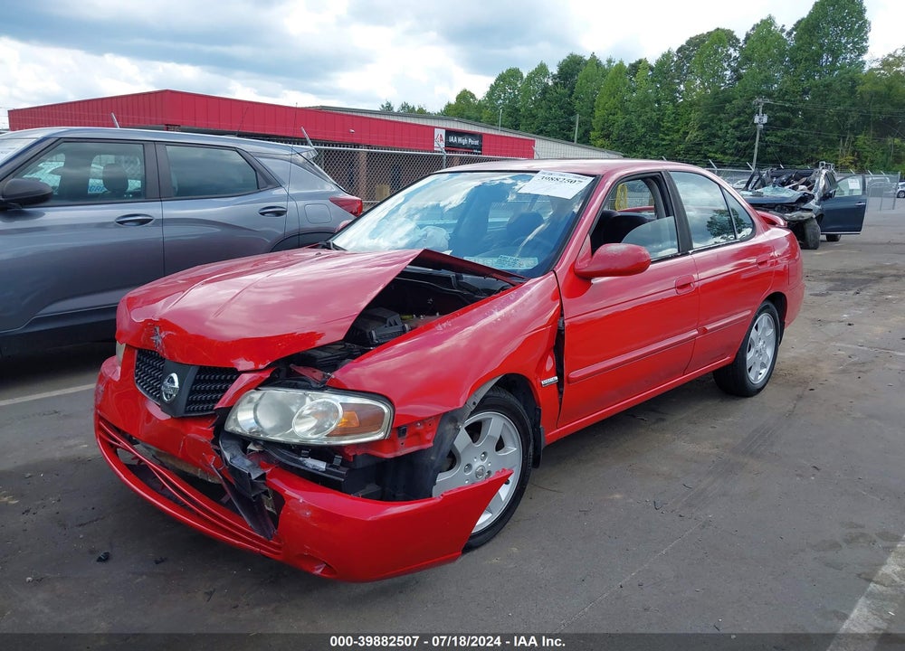 2006 NISSAN SENTRA 1.8S VIN: 3N1CB51D56L527200