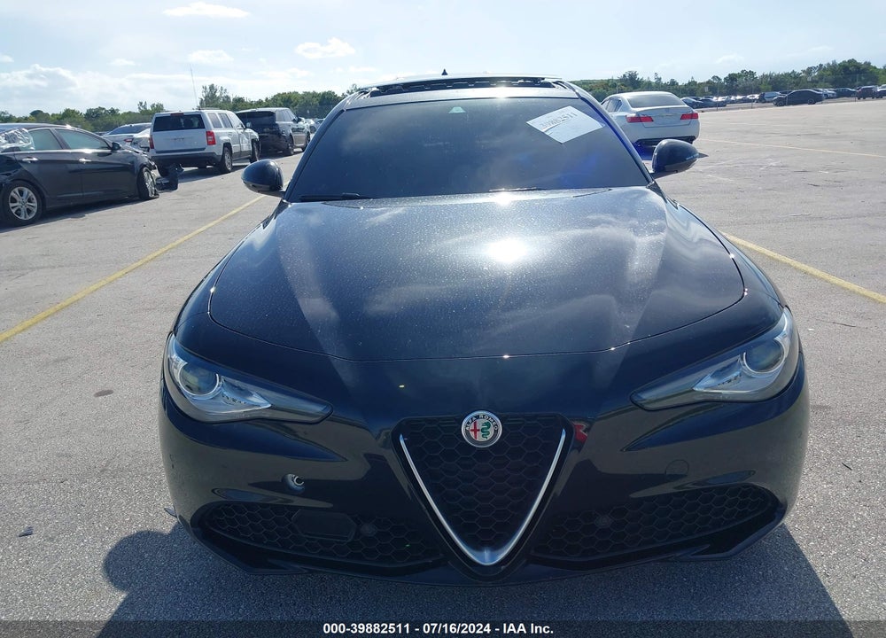 2021 ALFA ROMEO GIULIA TI RWD VIN: ZARFAMBN1M7647517