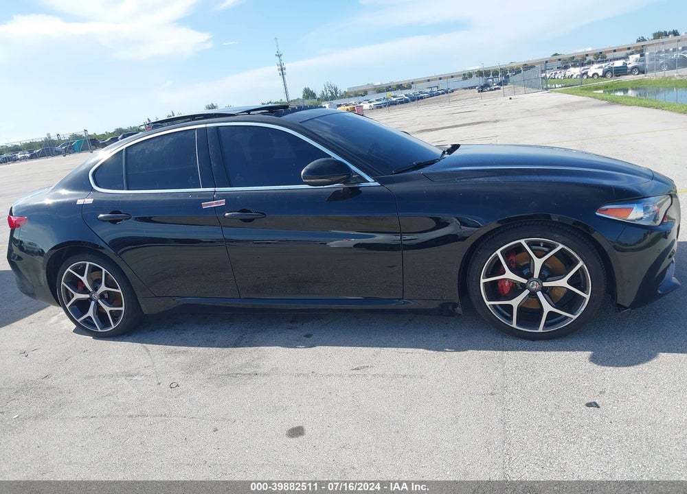 2021 ALFA ROMEO GIULIA TI RWD VIN: ZARFAMBN1M7647517
