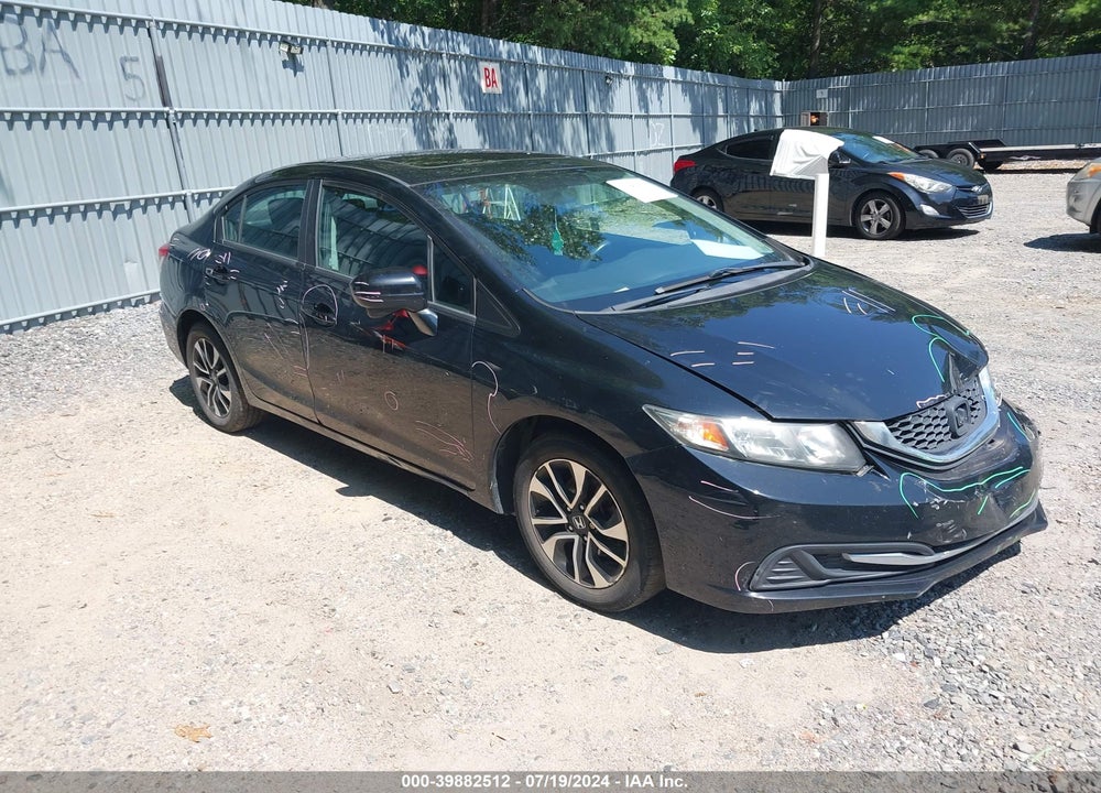 2015 HONDA CIVIC VIN: 19XFB2F82FE292053