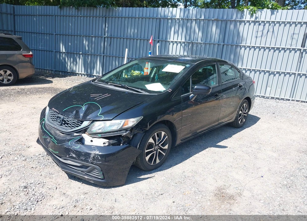 2015 HONDA CIVIC VIN: 19XFB2F82FE292053
