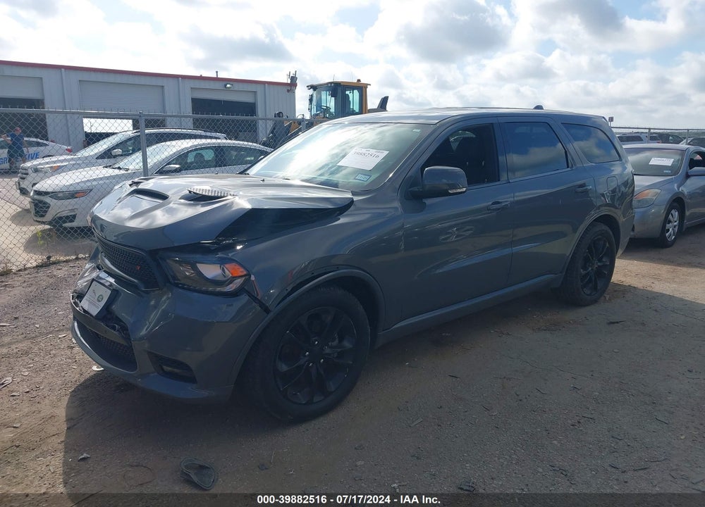 2019 DODGE DURANGO R/T RWD VIN: 1C4SDHCT9KC721761