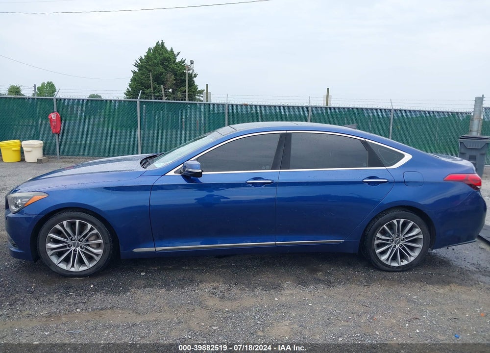 2016 HYUNDAI GENESIS 3.8 VIN: KMHGN4JE7GU110933