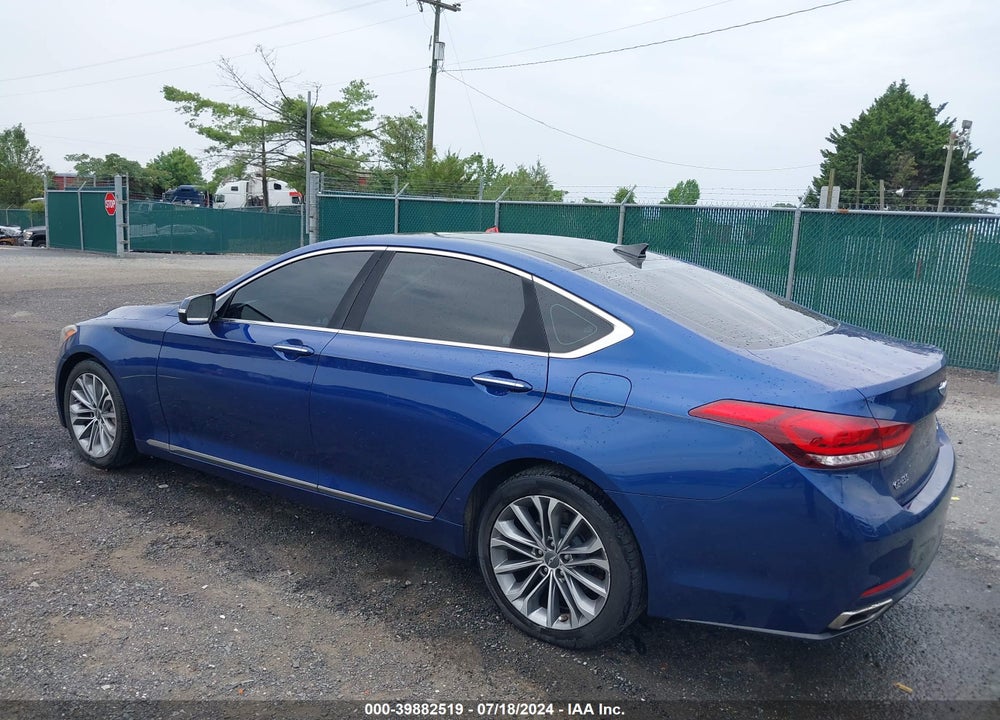 2016 HYUNDAI GENESIS 3.8 VIN: KMHGN4JE7GU110933