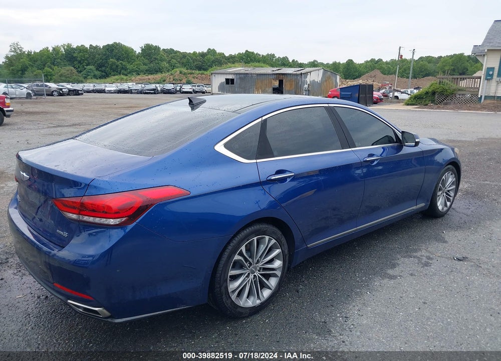 2016 HYUNDAI GENESIS 3.8 VIN: KMHGN4JE7GU110933