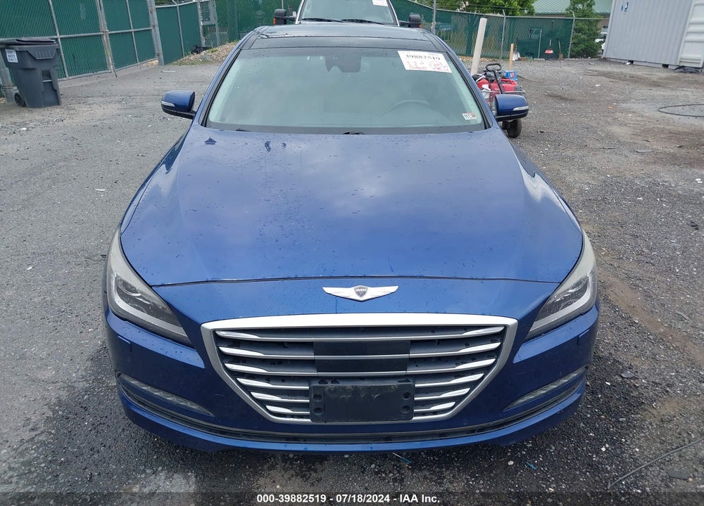 2016 HYUNDAI GENESIS 3.8 VIN: KMHGN4JE7GU110933
