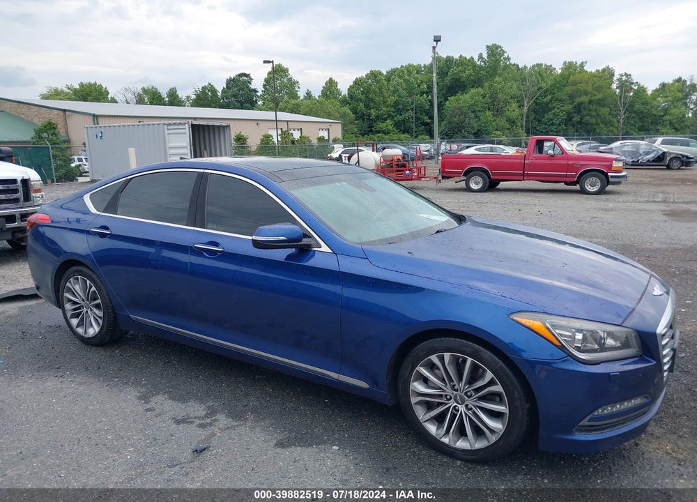 2016 HYUNDAI GENESIS 3.8 VIN: KMHGN4JE7GU110933
