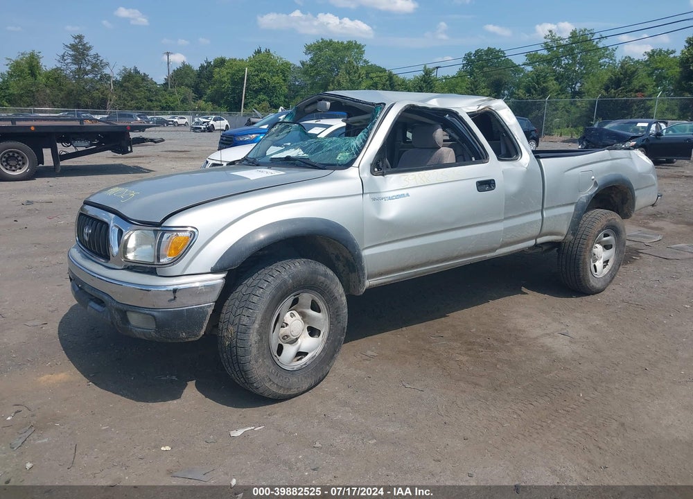2002 TOYOTA TACOMA VIN: 5TEWM72N12Z880628
