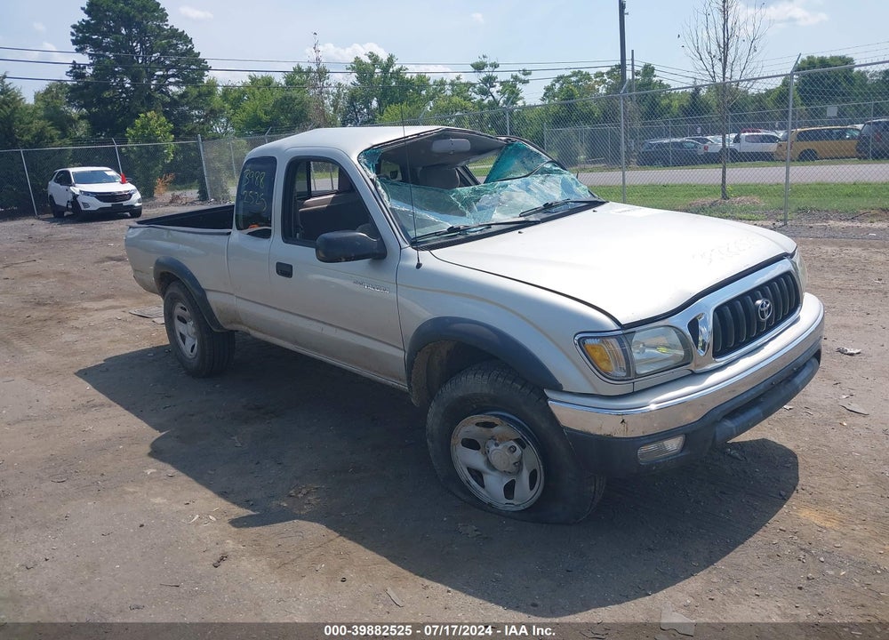 2002 TOYOTA TACOMA VIN: 5TEWM72N12Z880628