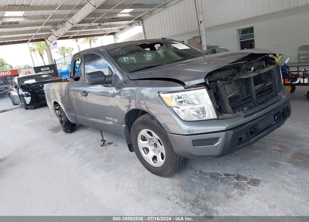 2021 NISSAN TITAN KING CAB S 4X2 VIN: 1N6AA1CE4MN531240