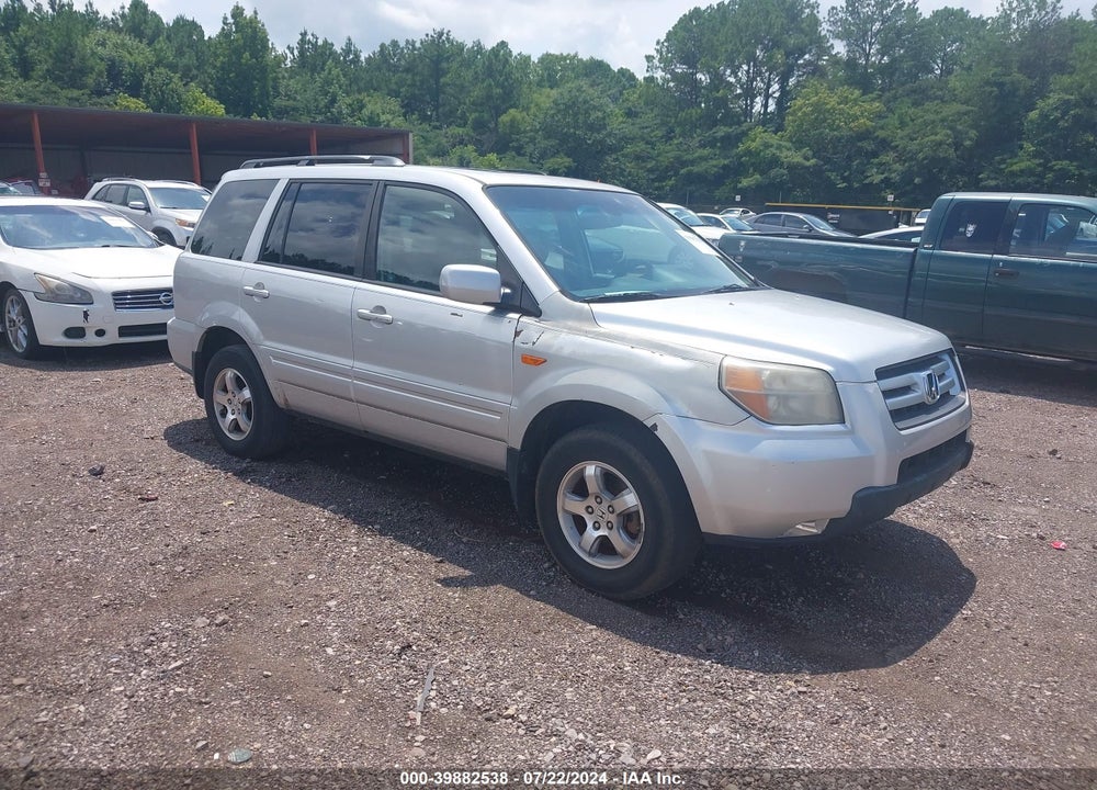 2007 HONDA PILOT EX-L VIN: 5FNYF28577B042531