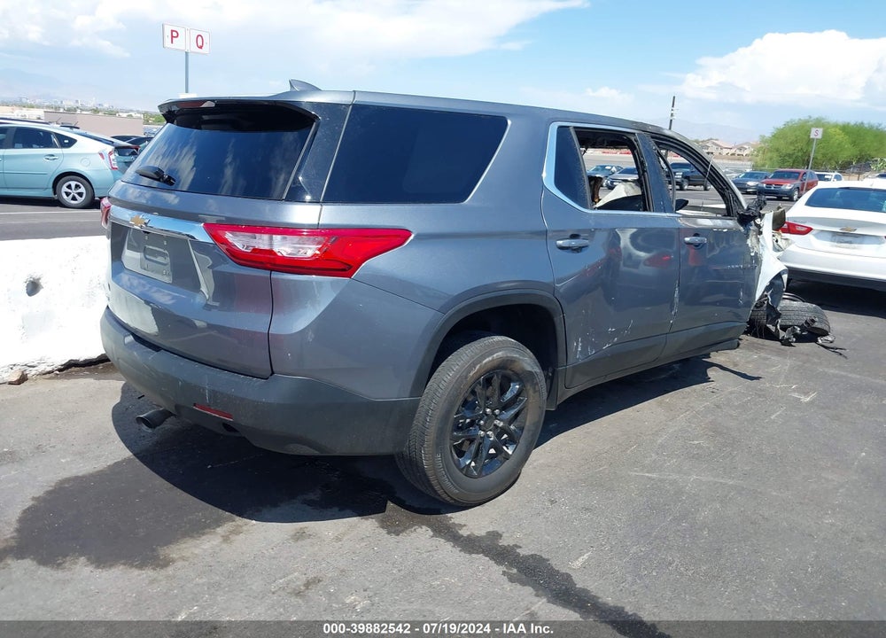 2021 CHEVROLET TRAVERSE FWD LS VIN: 1GNERFKW5MJ228826