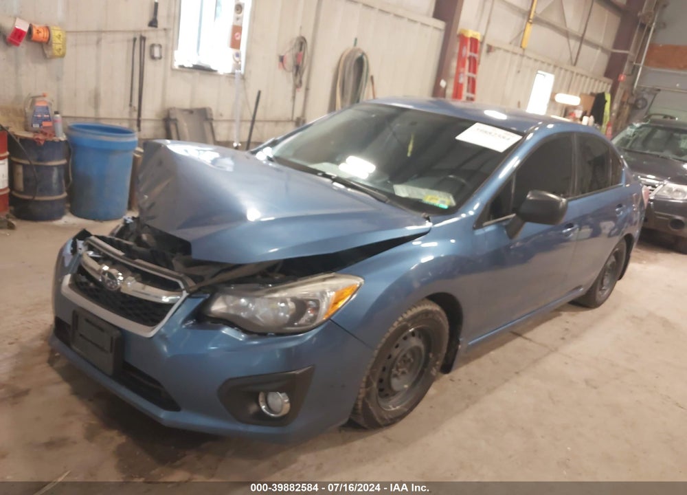 2014 SUBARU IMPREZA 2.0I VIN: JF1GJAA66EH012222