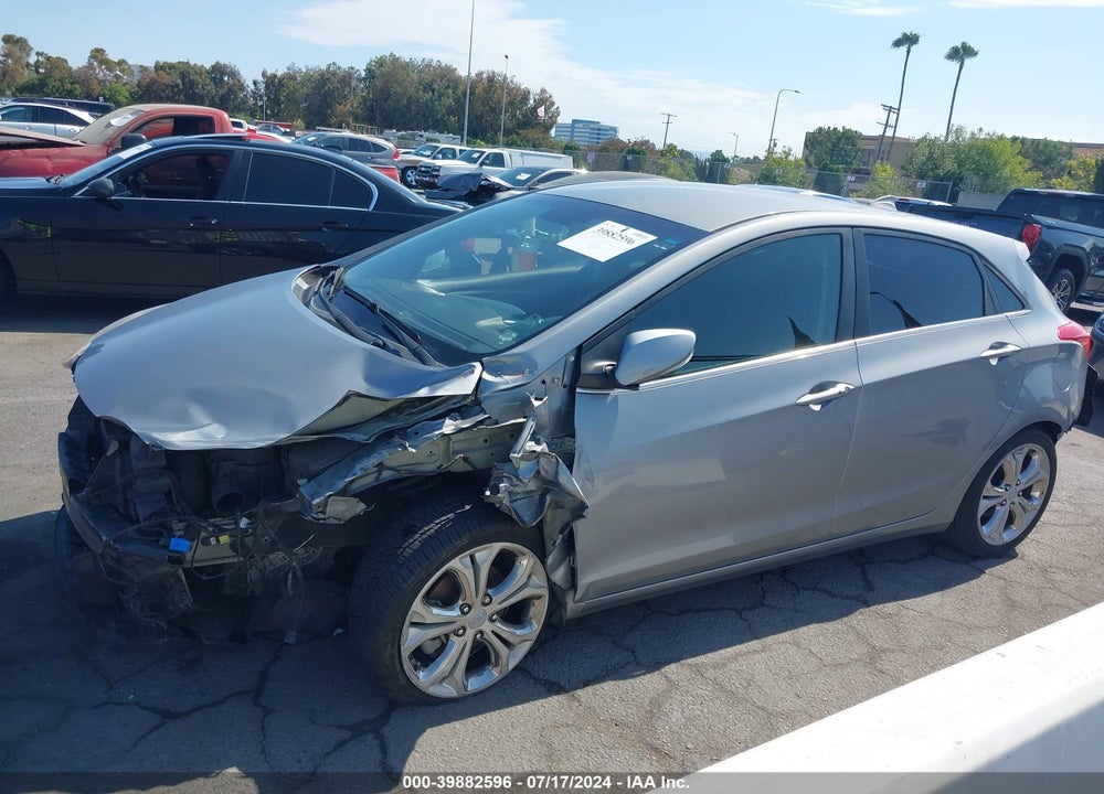 2014 HYUNDAI ELANTRA GT VIN: KMHD35LH7EU197932