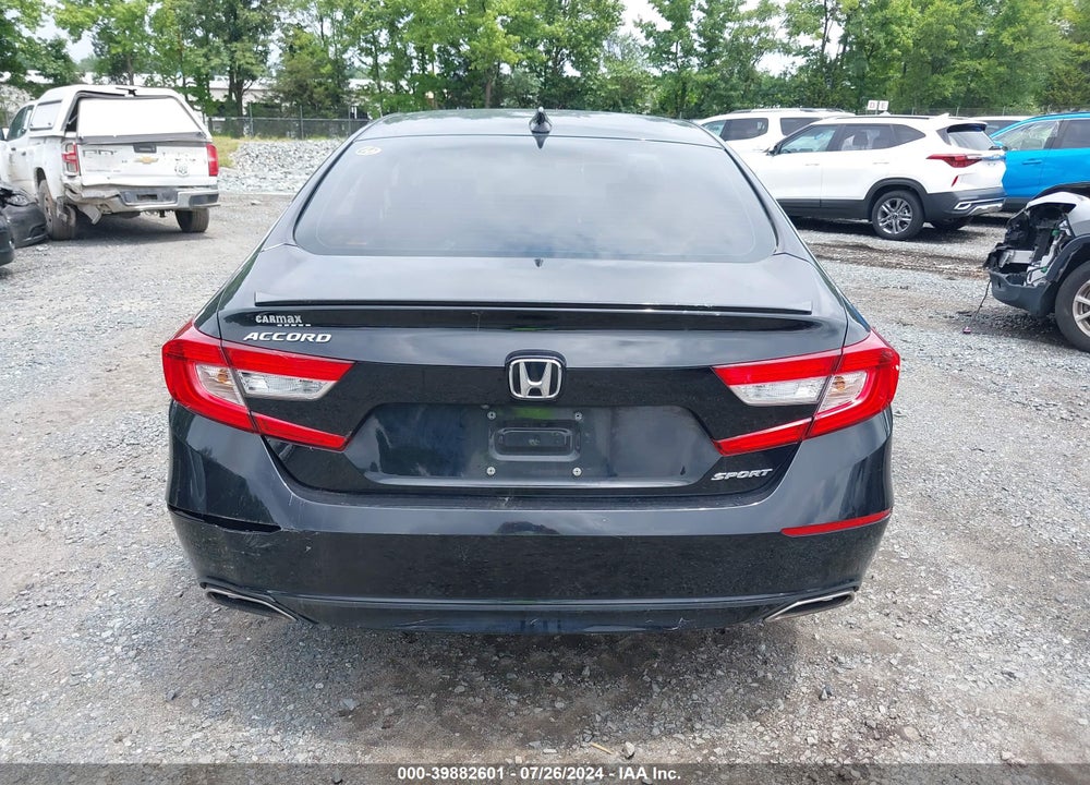 2018 HONDA ACCORD SPORT VIN: 1HGCV1F38JA225303