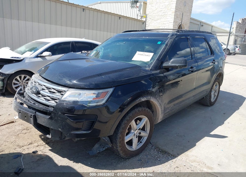 2018 FORD EXPLORER VIN: 1FM5K8BHXJGA91610