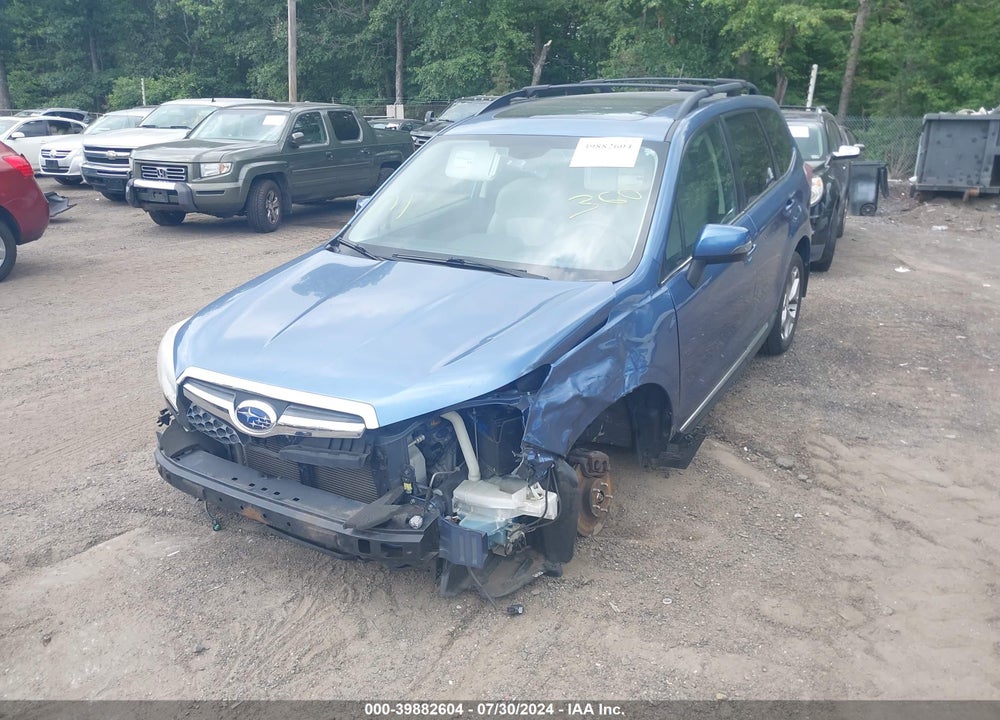 2015 SUBARU FORESTER 2.5I TOURING VIN: JF2SJAWC3FH402345