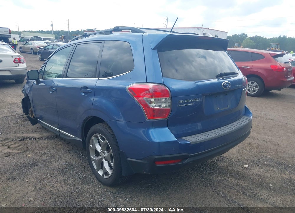 2015 SUBARU FORESTER 2.5I TOURING VIN: JF2SJAWC3FH402345