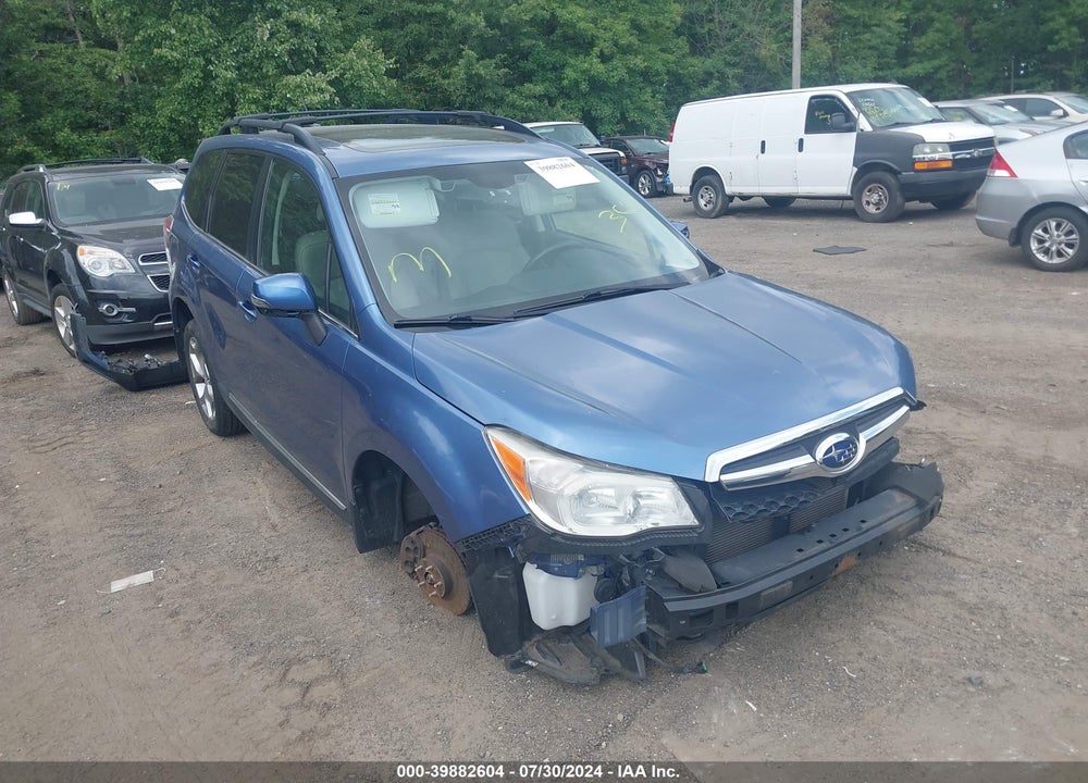 2015 SUBARU FORESTER 2.5I TOURING VIN: JF2SJAWC3FH402345